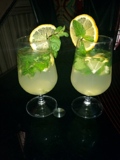 A picture of Virgin mojito.
