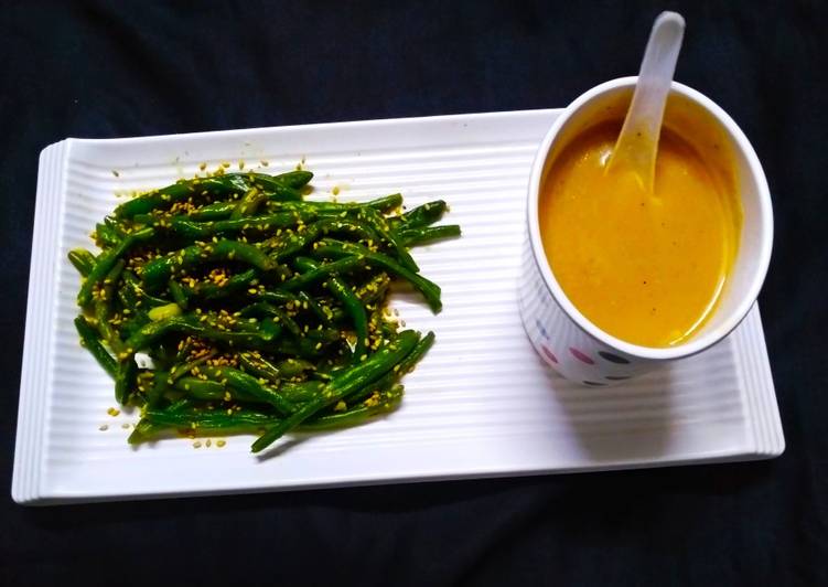 Who Else Wants To Know How To Masoor Dal Soup with Roasted French beans