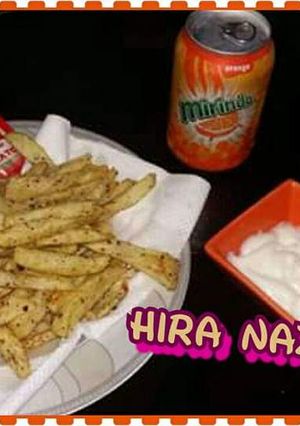 A picture of #French_Fries !!🍟 #RamadanKiTayari.
