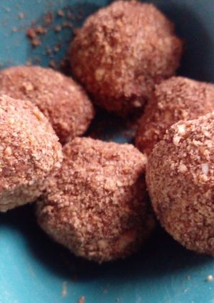 Una foto de Trufas de durazno