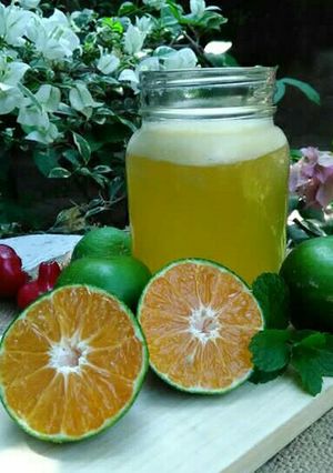 Foto resep Jus jeruk keprok