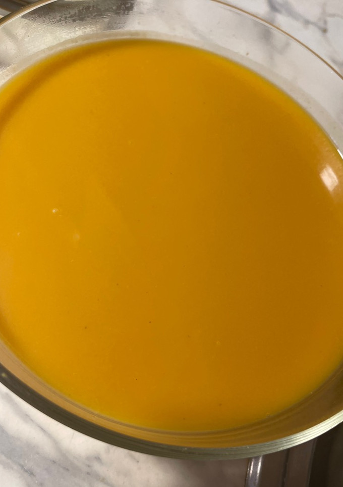 Una foto de Crema de calabaza