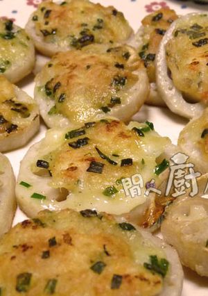 香煎蓮藕餅 的食譜成品照片