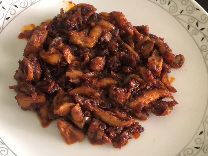 Resep Ayam Suwir Pedas Manis Anti Gagal