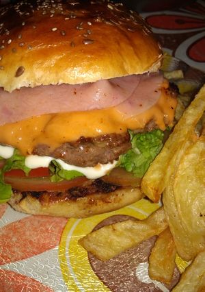 Una foto de Pan de hamburguesa
