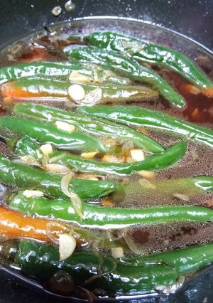 Foto resep Cabai hijau gejos
