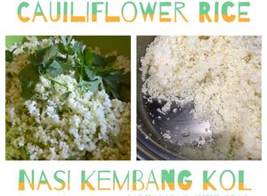 Foto resep Nasi Kembang Kol
