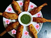A picture of corn flour roti