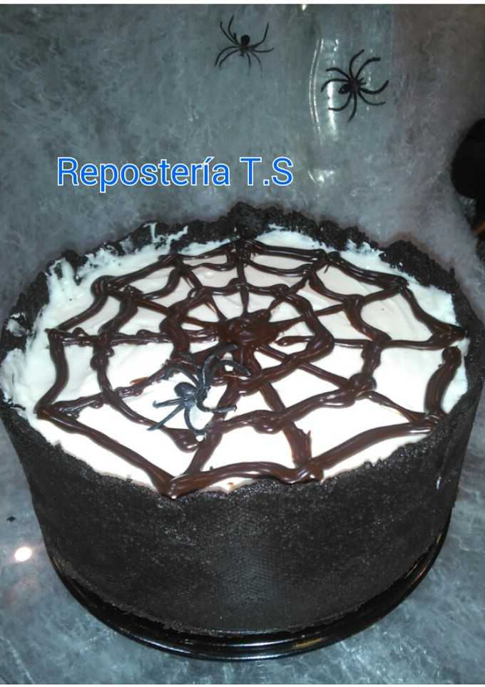 Una foto de Tarta de telaraña