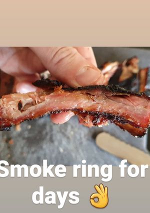 A picture of Low'n'slo Baby back ribs.