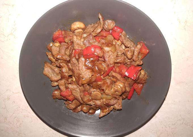 Cara Gampang Menyiapkan Sapi Lada Hitam yang Enak