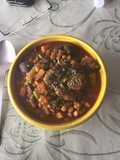 Guiso de lentejas picante