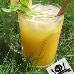 A picture of Pineapple juice 🍍.
