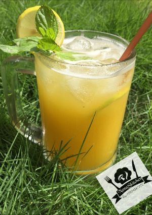 A picture of Pineapple juice 🍍.