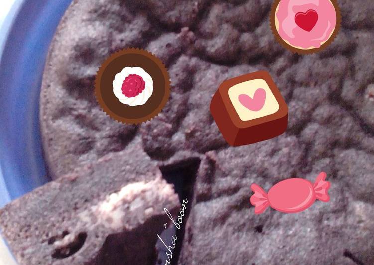 Resep: Bolu Ketan Hitam Kukus (NoMixer)🍰 farah quinn