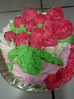 Foto resep Birthday cake / base rainbow cake