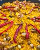 Real Paella de pollo y conejo🇪🇸