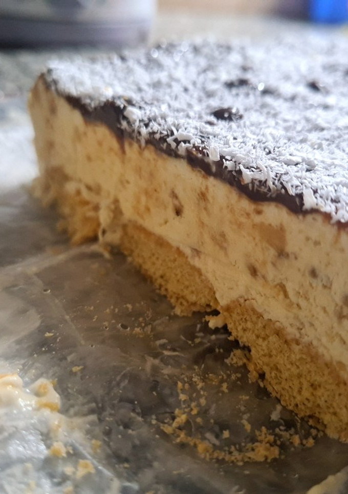 Una foto de Postre de banana 🍌 fácil y rápido