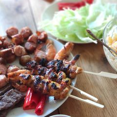 A picture of Satay.