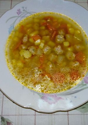 Májgombócleves recept fotója