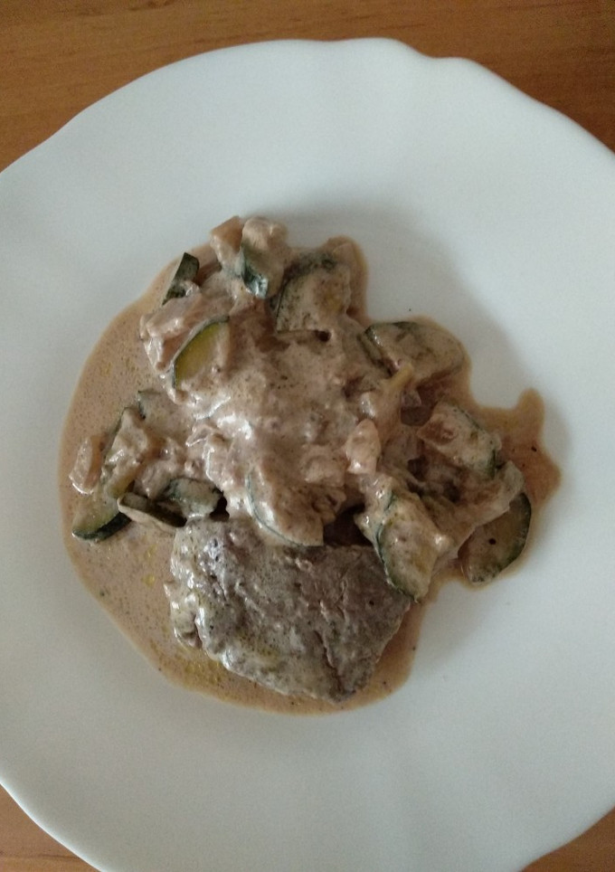 Una foto de Solomillo con Salsa de Cerezas