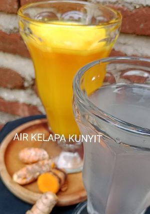 Foto resep Air Kelapa Kunyit