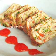 รูปของ Telur Dadar Gulung ala Korea