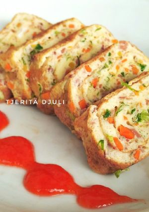 Foto resep Telur Dadar Gulung ala Korea