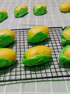 Foto resep Cheese Corn Vegetables Steam Buns / Bakpao Karakter Jagung