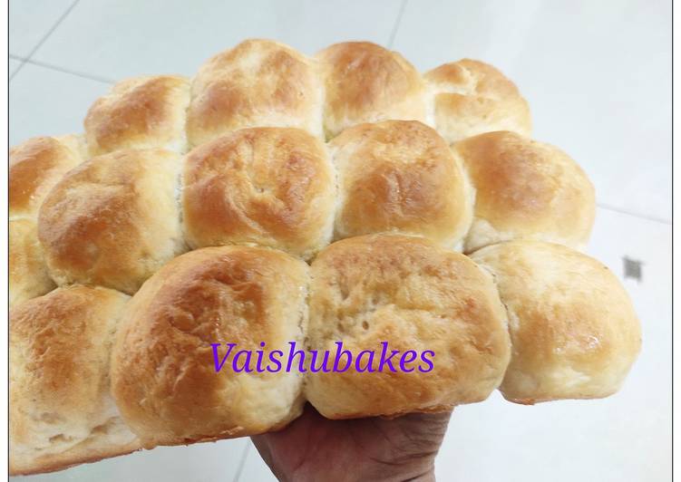 Recipe of Super Quick Homemade Laadi Pav Bread