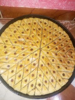 صورة لوصفة بقلاوة بعجينة الفيلو 😋😋