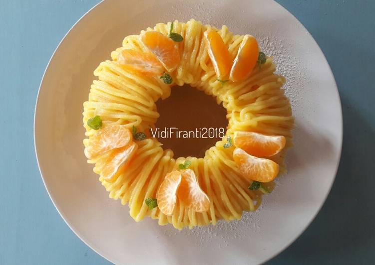 Orange Tulban Cake 😚