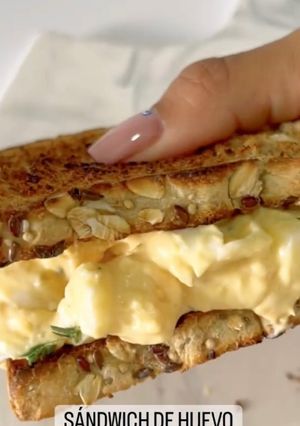 Una foto de Sándwich de huevo