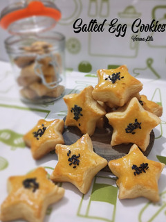 Foto resep Salted Egg Cookies