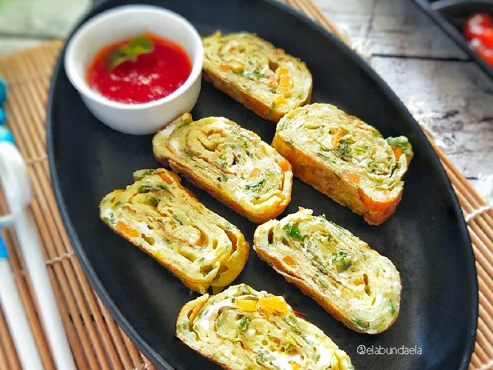 Langkah Mudah untuk Menyiapkan Resep Telur Gulung / Gyeran Mari / Tamagoyaki yang Enak Banget Anti Ribet, Mantap
