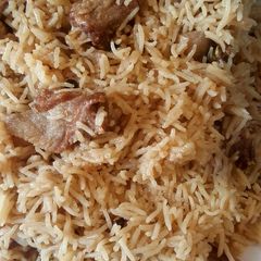 A picture of Motton pulao.