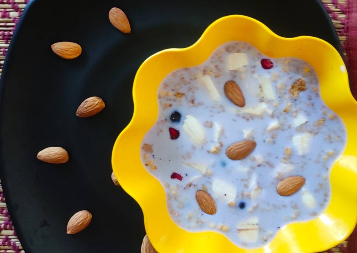 Almond Blueberry Granola Bowl