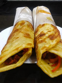 A picture of Veg. Chapati Roll.