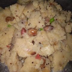 Rava upma A picture of Rava upma.