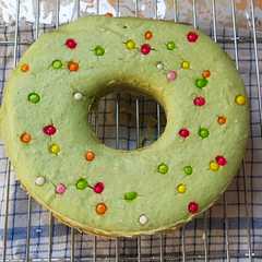 Bolu Pisang Pandan Lembut (All in One Method) রেসিপির প্রধান ছবি