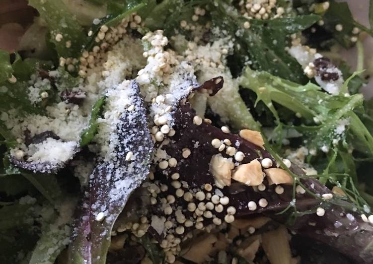 Fennel salad in lemon vinaigrette