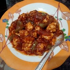 A picture of पनीर चिल्ली (panner chilli recipe in hindi).
