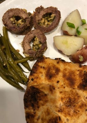 A picture of Steak pinwheels.
