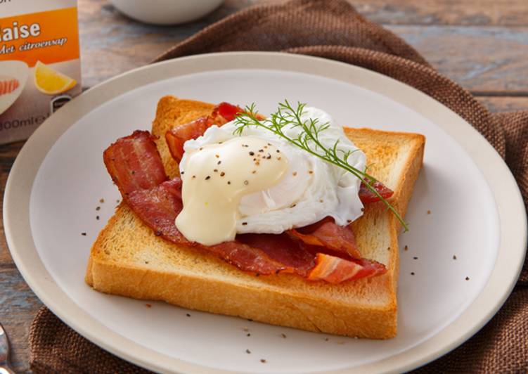 班尼迪克蛋吐司(Eggs Benedict Toast)食譜 by 家樂福廚房 Cookpad