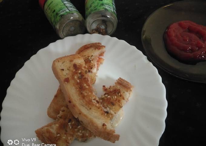 Simple Way to Make Perfect Cheese garlic bread