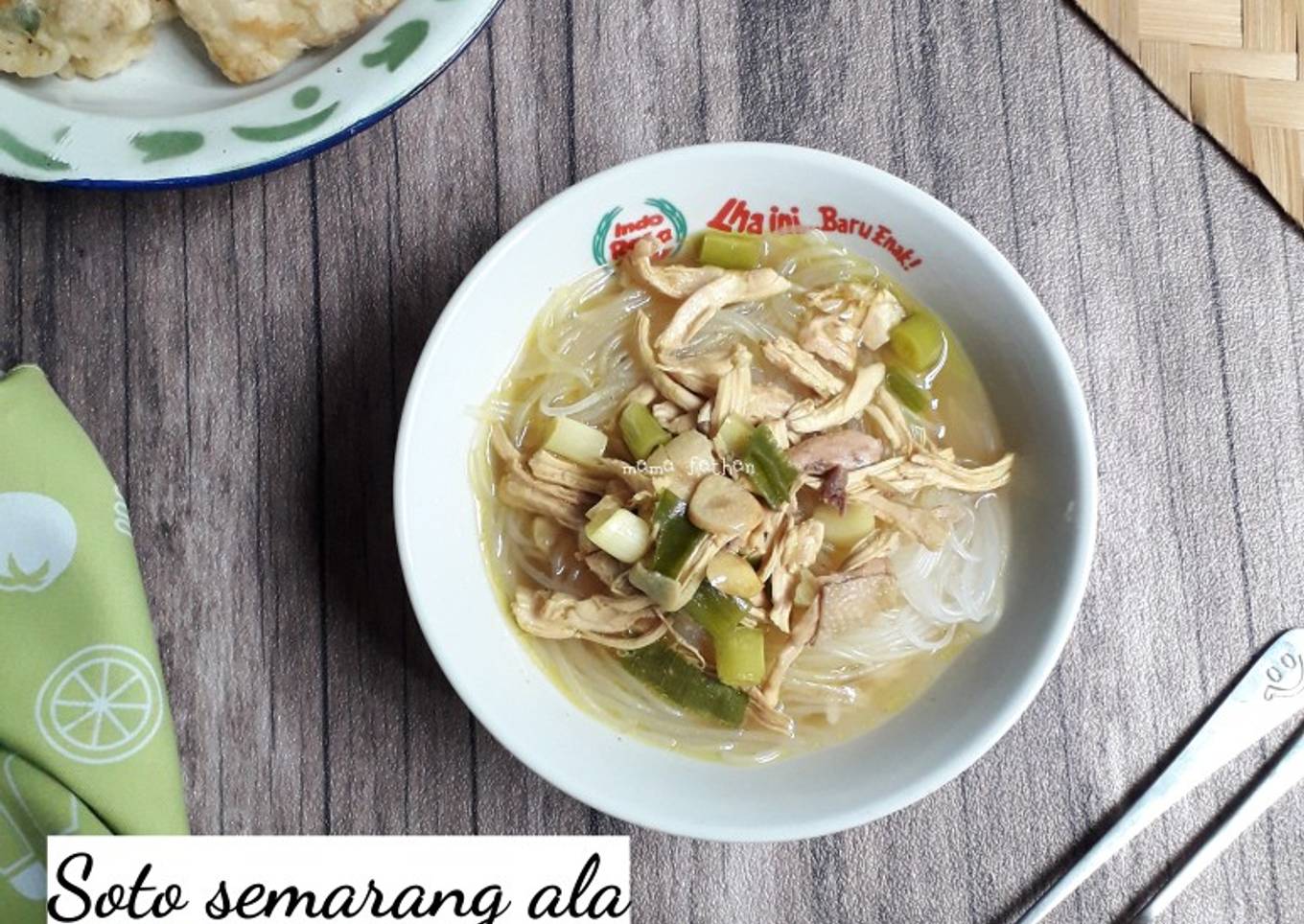 Soto semarang ala soto ayam pak eko blangkon