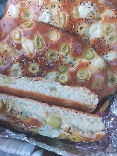 صورة لوصفة خبز الزيتون 🥖🥖