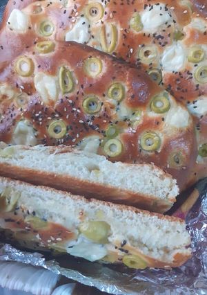 صورة لوصفة خبز الزيتون 🥖🥖