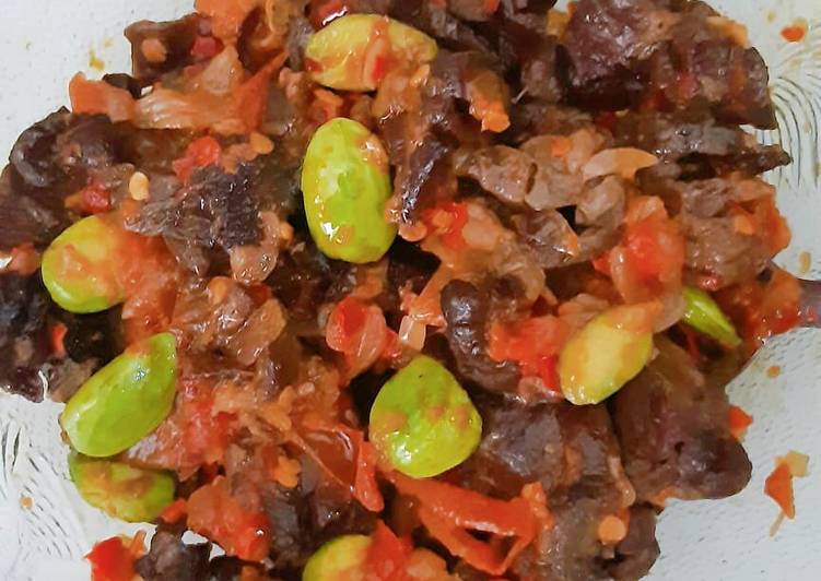 Sambel goreng Paru Pete enak sedunia 😂