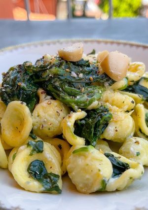 Foto di Orecchiette agli spinaci, gorgonzola e noci